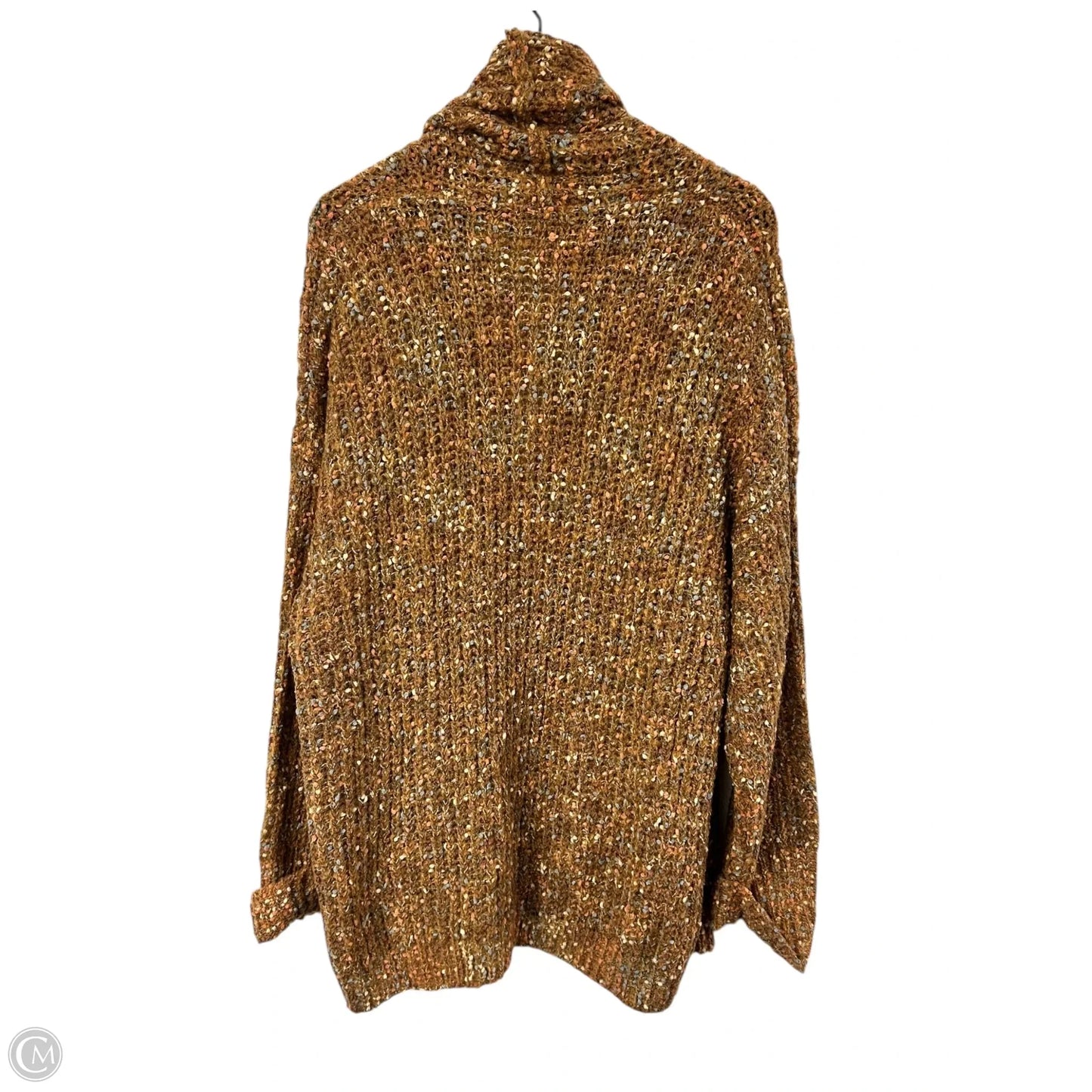 Sweater Cardigan By Entro In Brown, Size: L