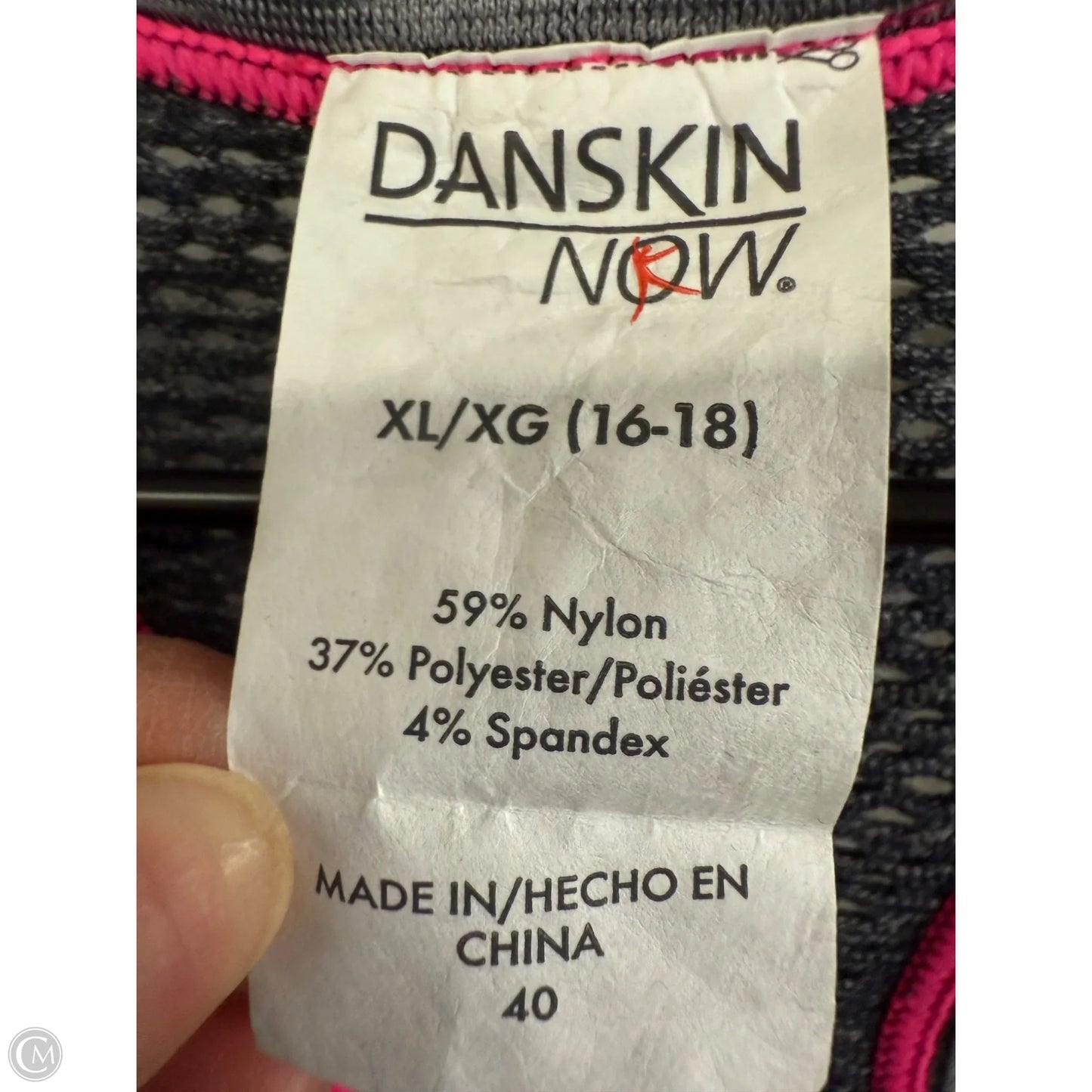 Athletic Tank Top By Danskin Now In Grey, Size: Xl