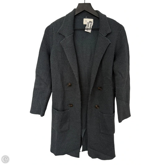 Sweater Cardigan By Active Usa In Navy, Size: S