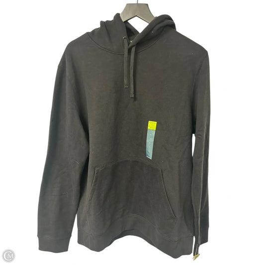 Sweatshirt Hoodie By Tek Gear In Black, Size: L
