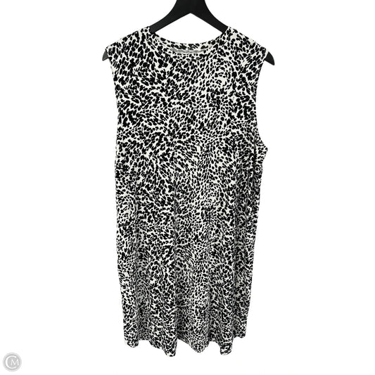 Dress Casual Short By Maurices In Black & White, Size: Xl