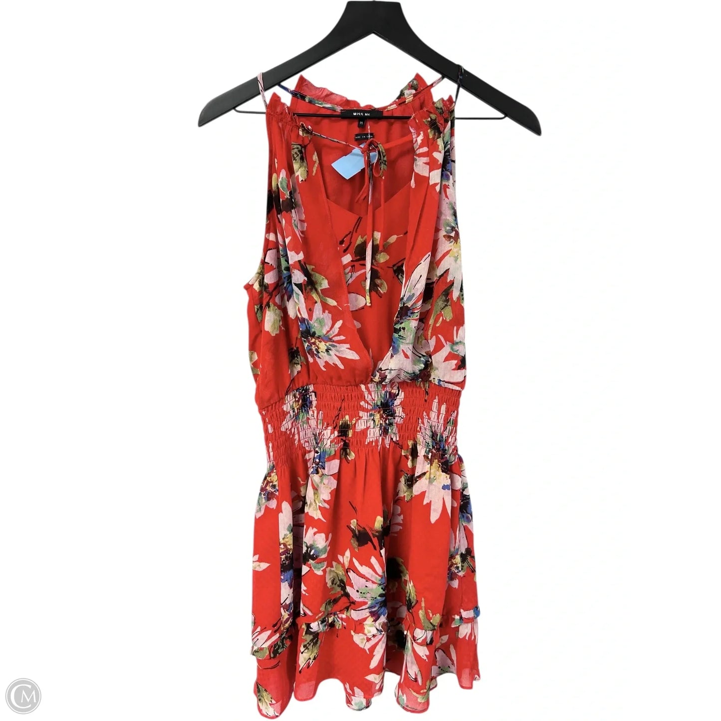 Dress Casual Short By Miss Me In Floral Print, Size: M