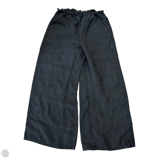 Pants Linen By Zara In Black, Size: S