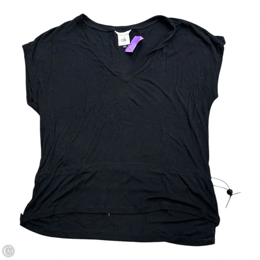 Top Short Sleeve By Cabi In Black, Size: S