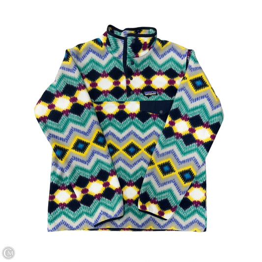 Sweatshirt Collar By Patagonia In Multi-colored, Size: M