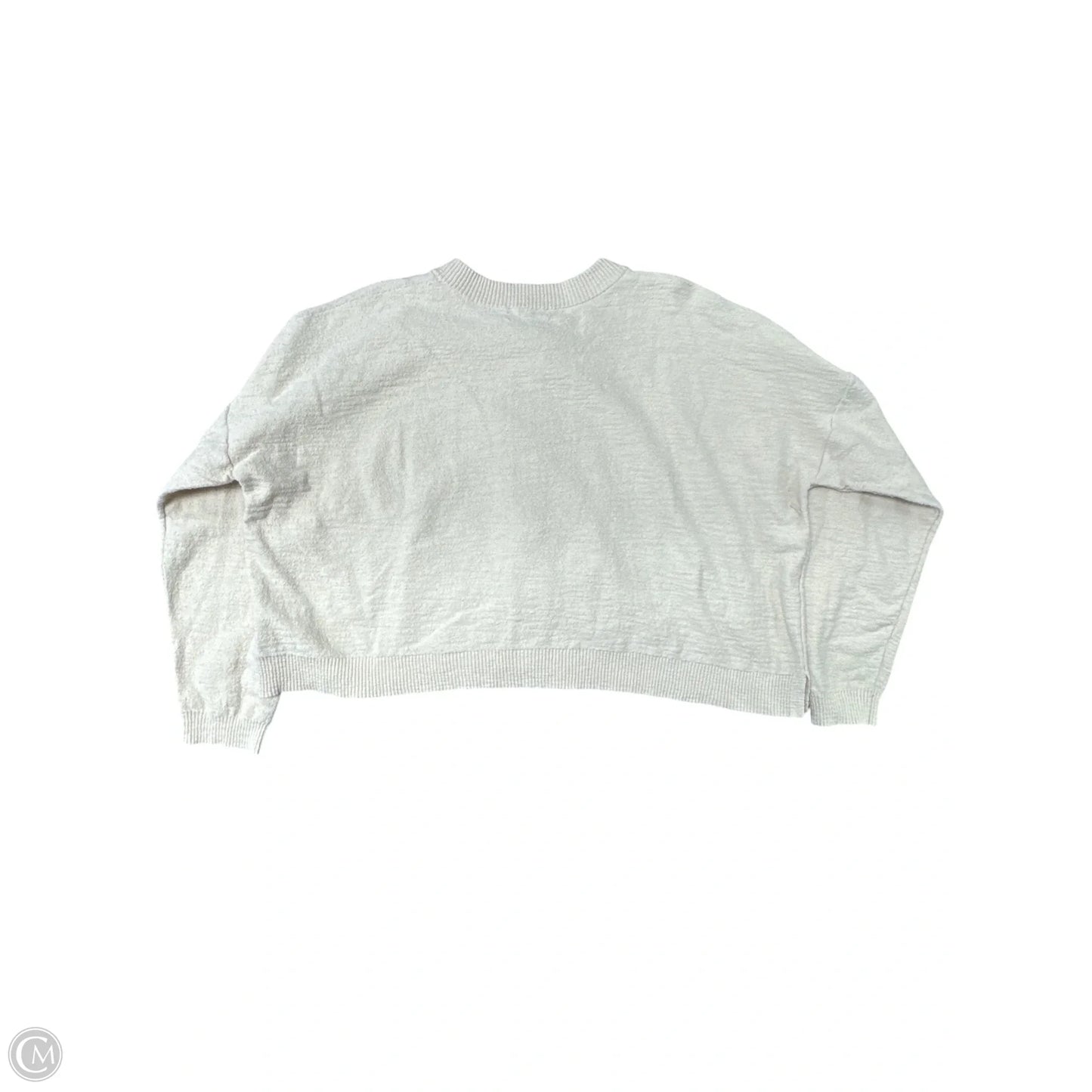 Sweater Cardigan By Madewell In Tan, Size: Xl