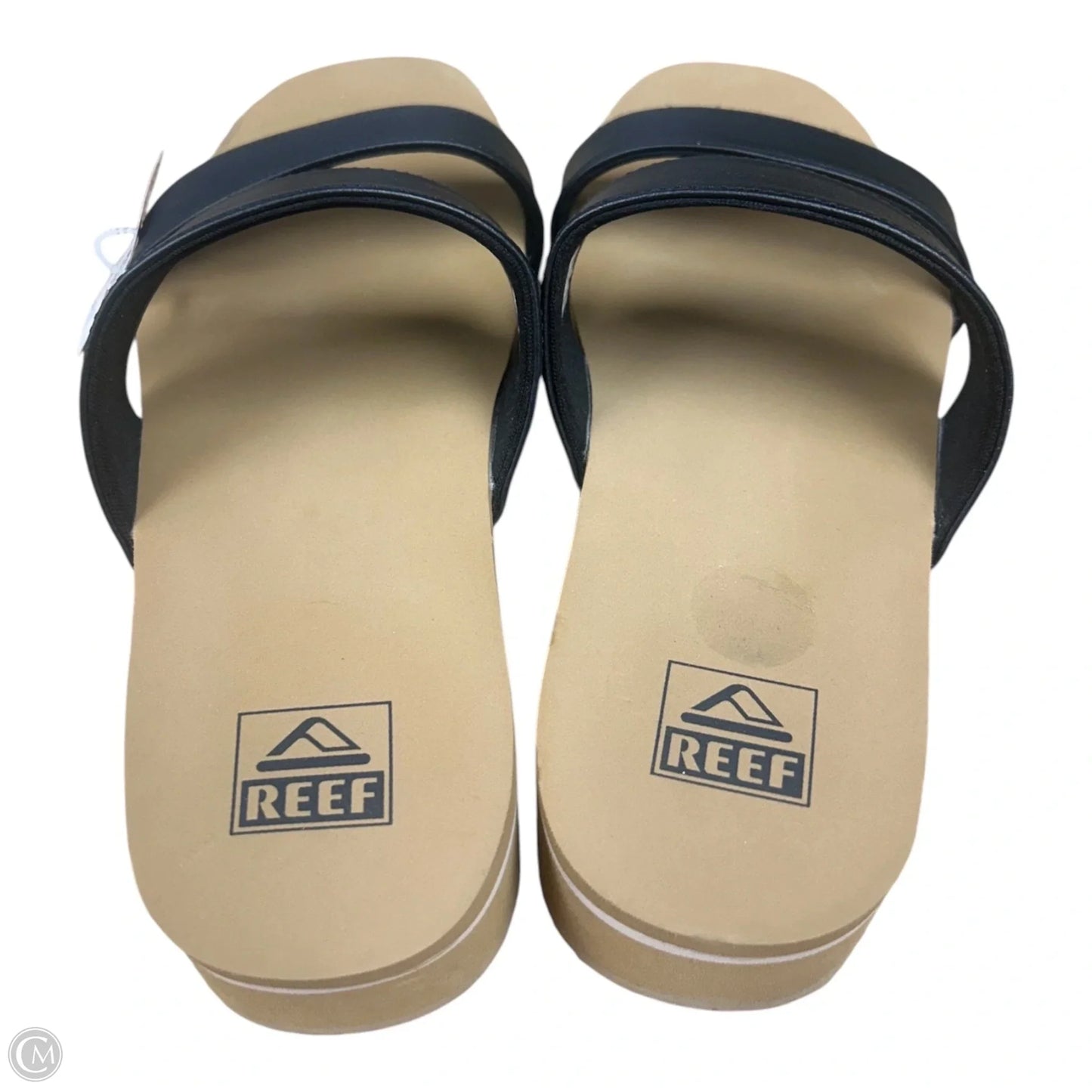 Sandals Flats By Reef In Black, Size: 10