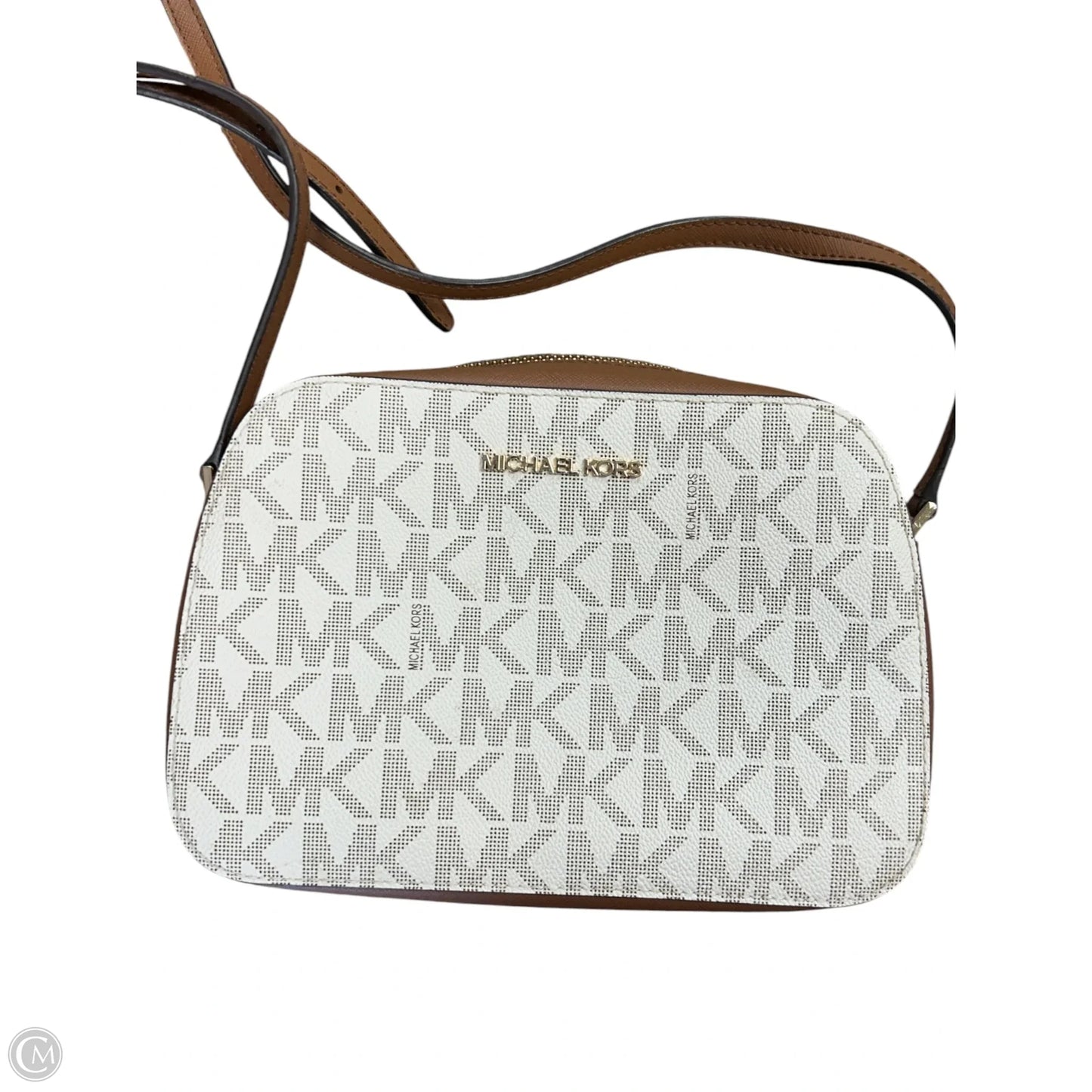 Crossbody Designer By Michael Kors, Size: Medium