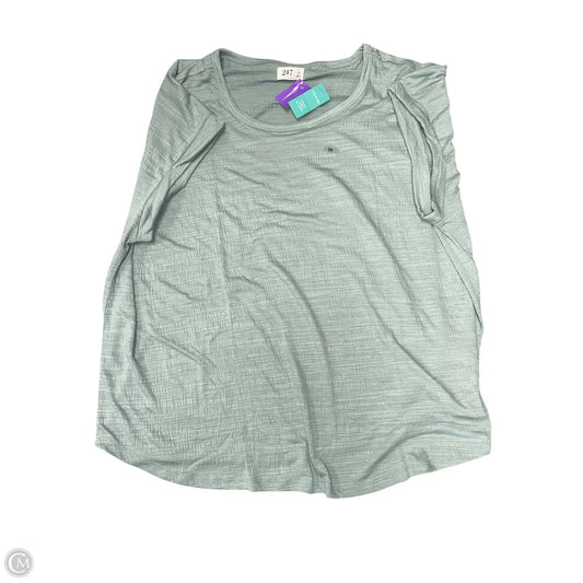 Top Short Sleeve By Maurices In Aqua, Size: 3x