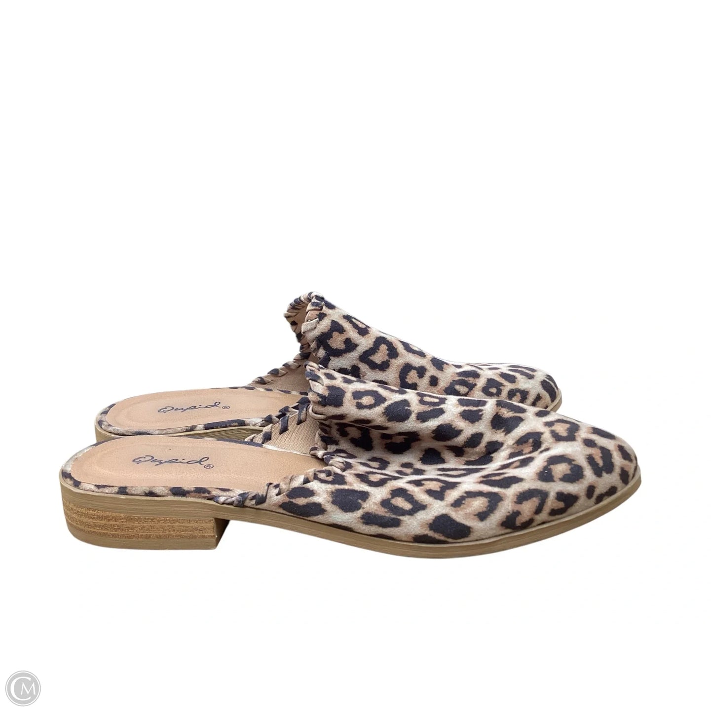 Shoes Flats By Qupid In Leopard Print, Size: 8