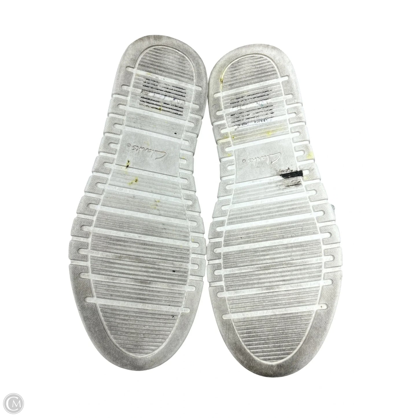Shoes Sneakers By Clarks In Gold, Size: 6.5