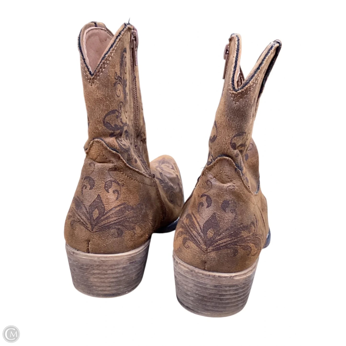 Boots Western By Roper In Brown, Size: 9