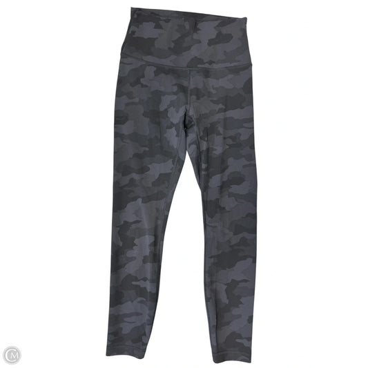 Athletic Leggings By Lululemon In Camouflage Print, Size: 6