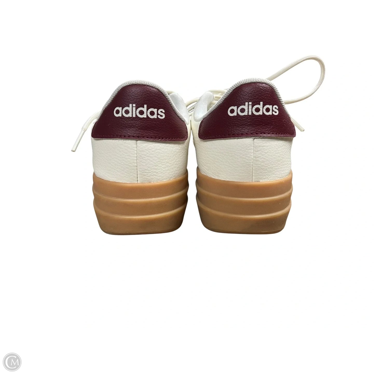 Shoes Sneakers Platform By Adidas In Cream & Tan, Size: 9