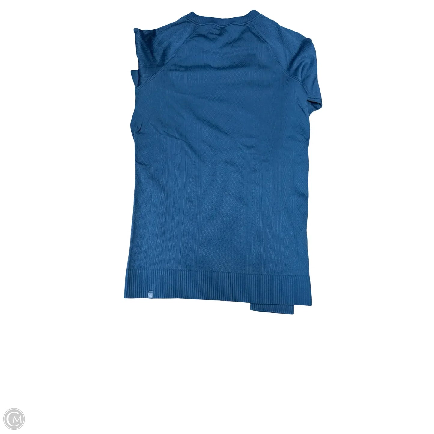 Athletic Top Long Sleeve Crewneck By Lululemon In Blue, Size: 8