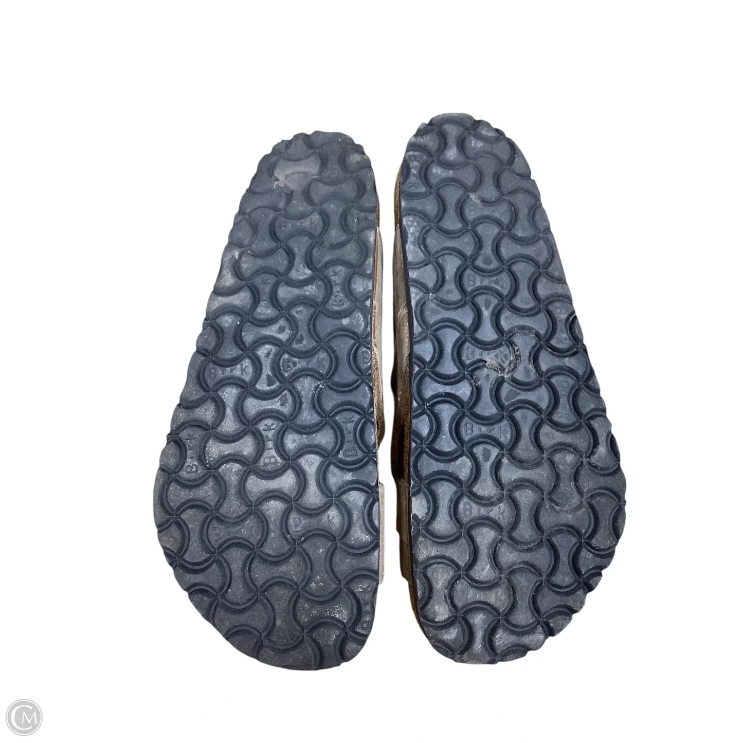 Sandals Flats By Birkenstock In Brown, Size: 8
