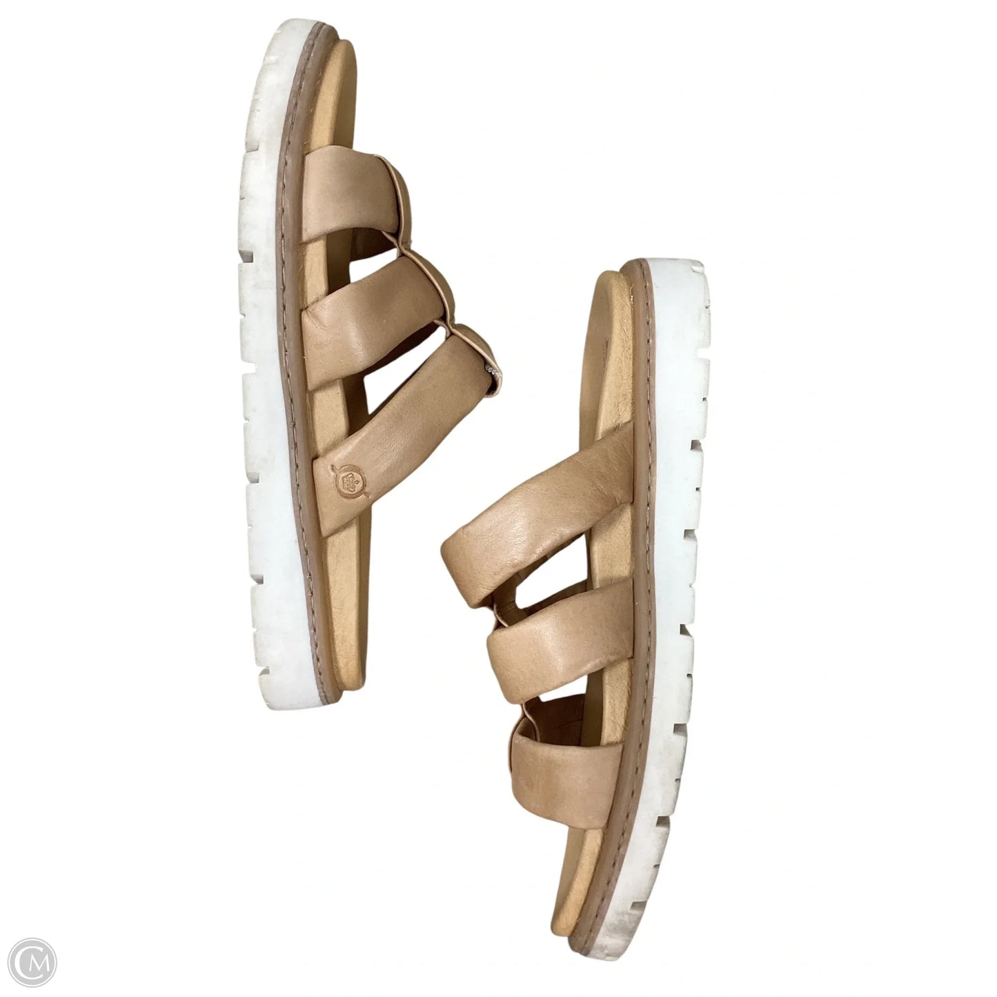 Sandals Flats By Born In Tan, Size: 8