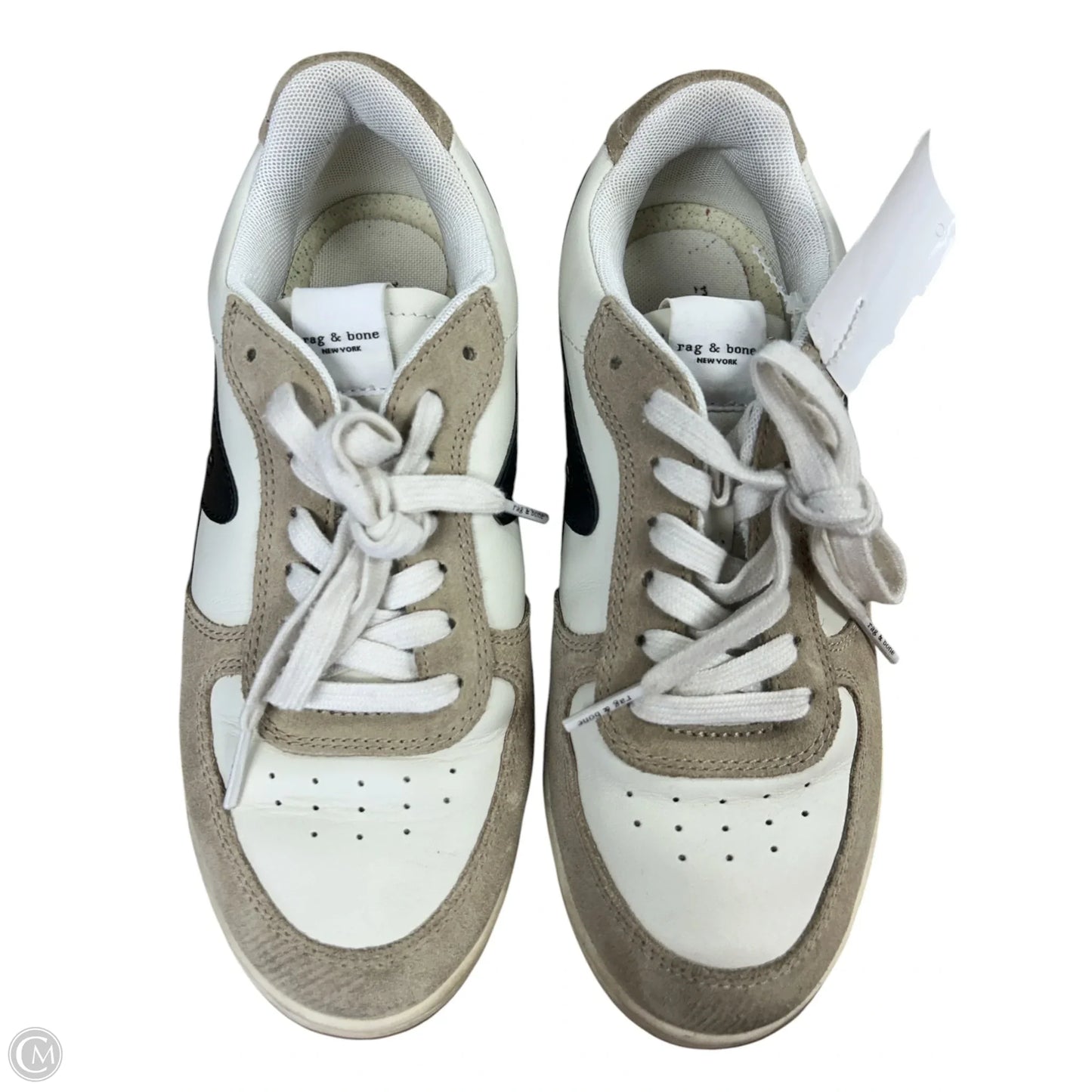 Shoes Sneakers By Rag And Bone In Cream & Tan, Size: 6.5