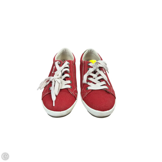 Shoes Sneakers By Taos In Red, Size: 8.5