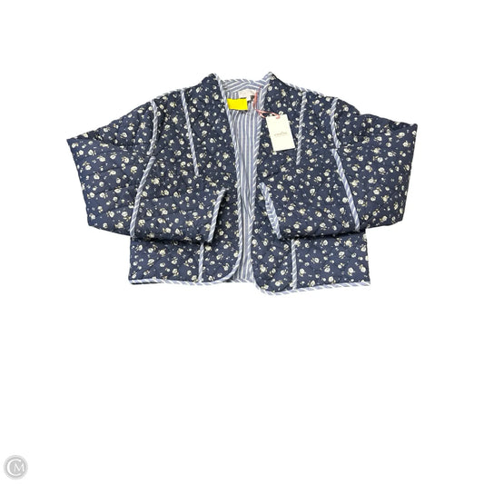 Jacket Puffer & Quilted By Entro In Floral Print, Size: M