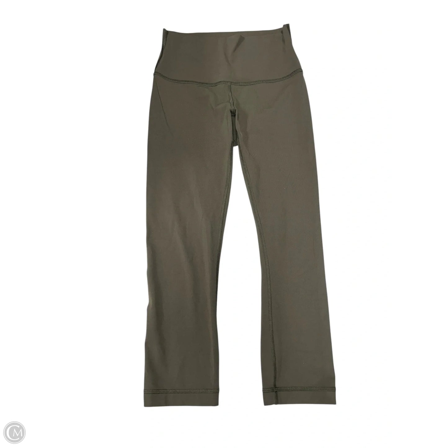 Athletic Leggings By Lululemon In Green, Size: 4