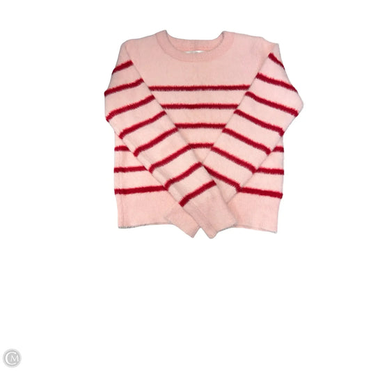 Sweater By Bailey 44 In Pink & Red, Size: S
