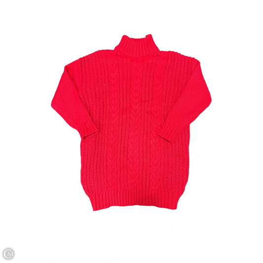 Dress Sweater By Vici In Red, Size: Xs