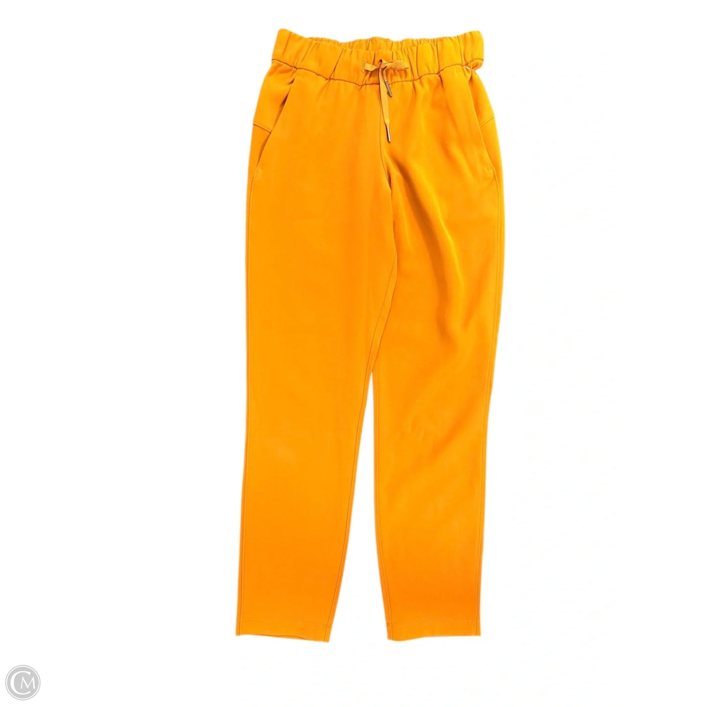 Athletic Pants By Lululemon In Yellow, Size: 2