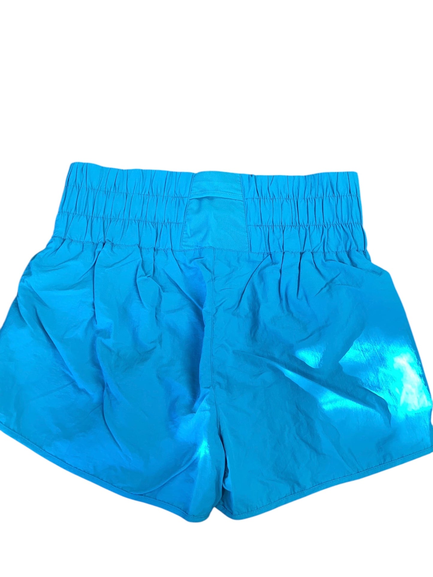 Athletic Shorts By Zenana Outfitters In Aqua, Size: L