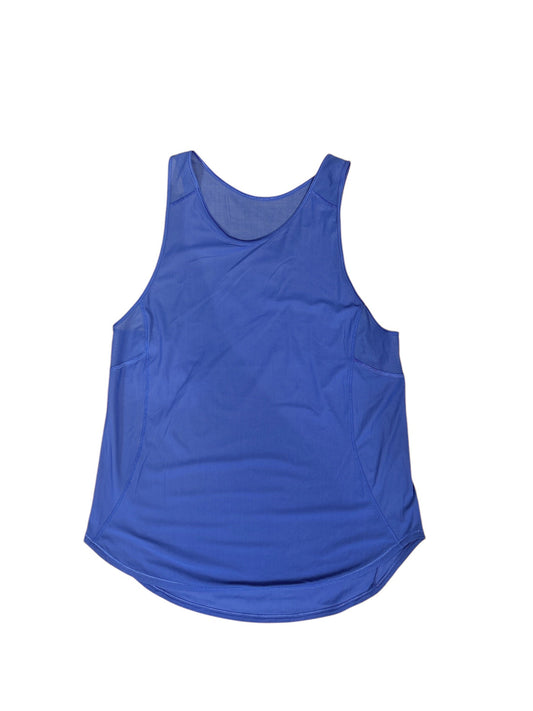 Athletic Tank Top By Lululemon In Blue, Size: 8