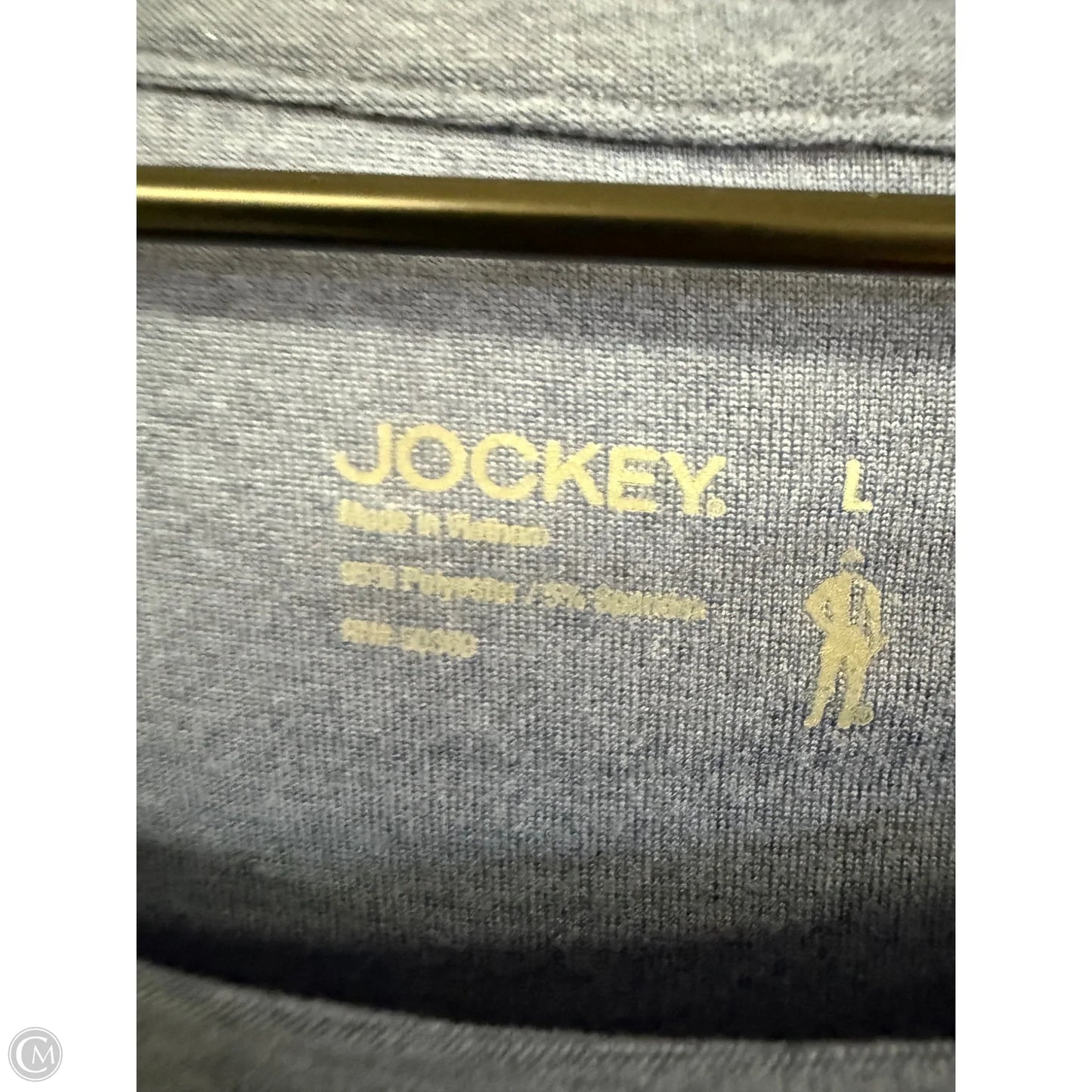 Athletic Tank Top By Jockey In Blue, Size: L