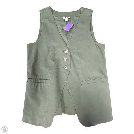 Top Sleeveless By Ana In Green, Size: S