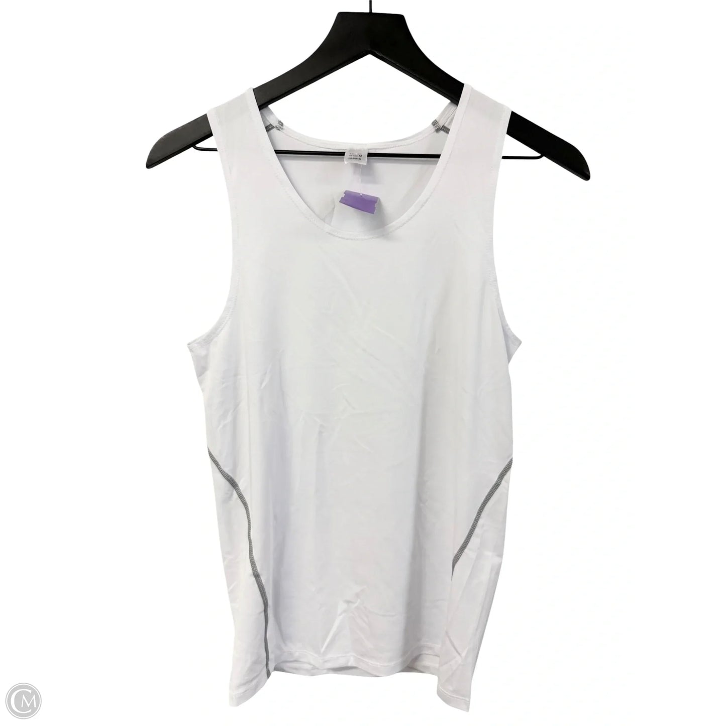 Athletic Tank Top By Cmf In White, Size: S