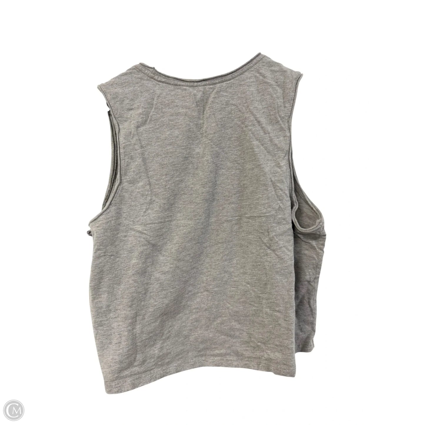 Athletic Tank Top By Athletic Works In Grey, Size: L