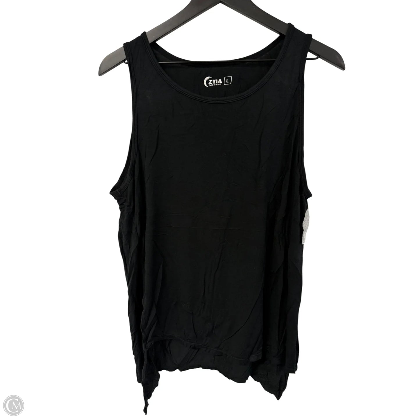 Athletic Tank Top By Zyia In Black, Size: L