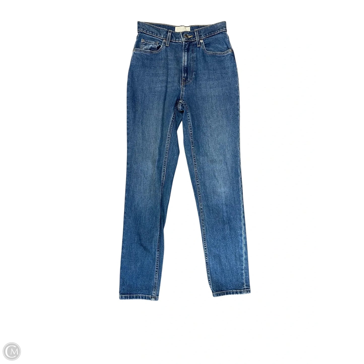 Jeans Straight By Everlane In Blue Denim, Size: 0