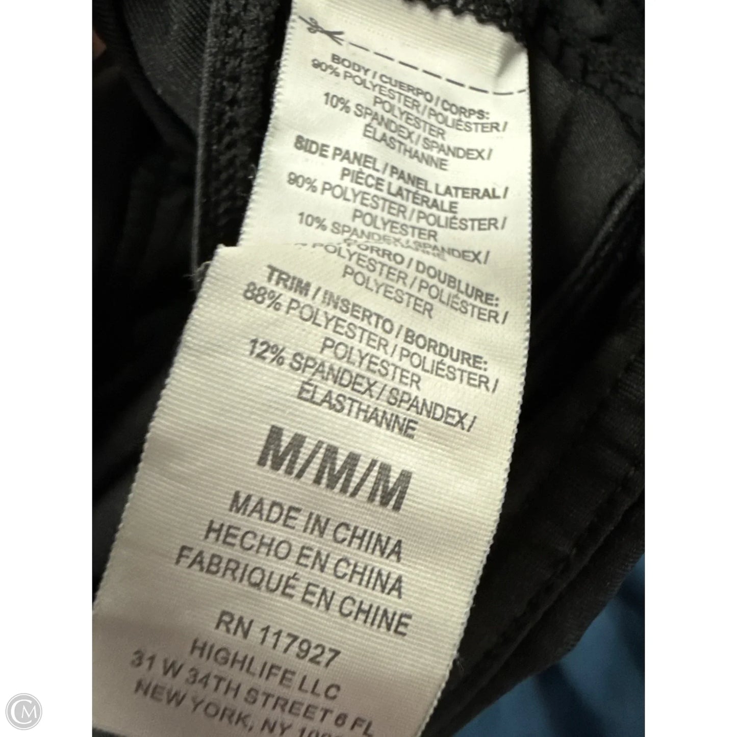 Athletic Shorts By Reebok In Black, Size: M