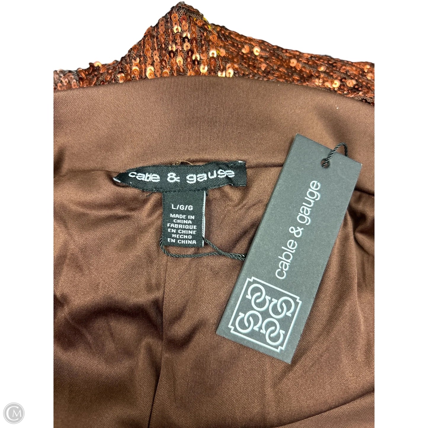 Pants Other By Cable And Gauge In Brown, Size: L