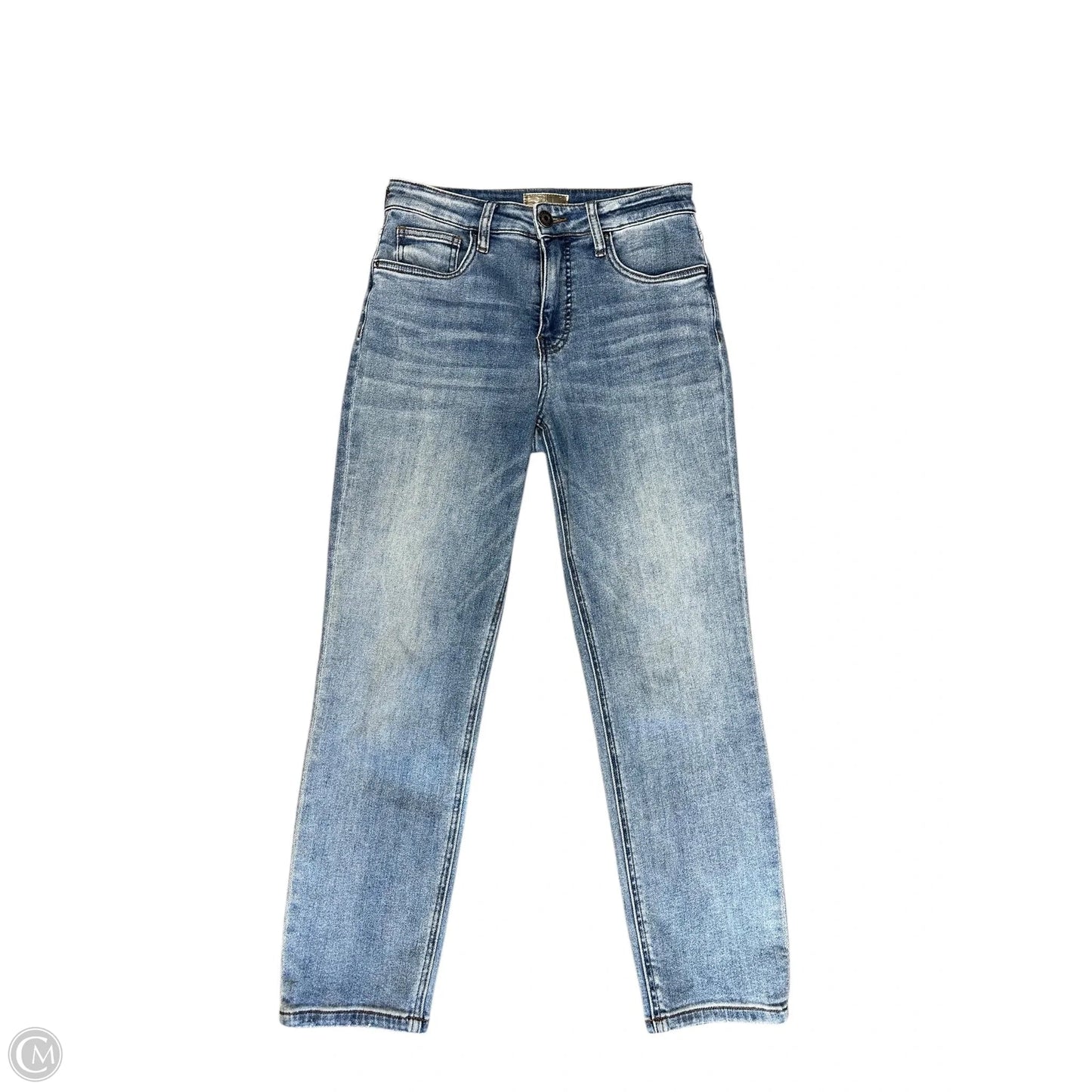 Jeans Straight By Kut In Blue Denim, Size: 2