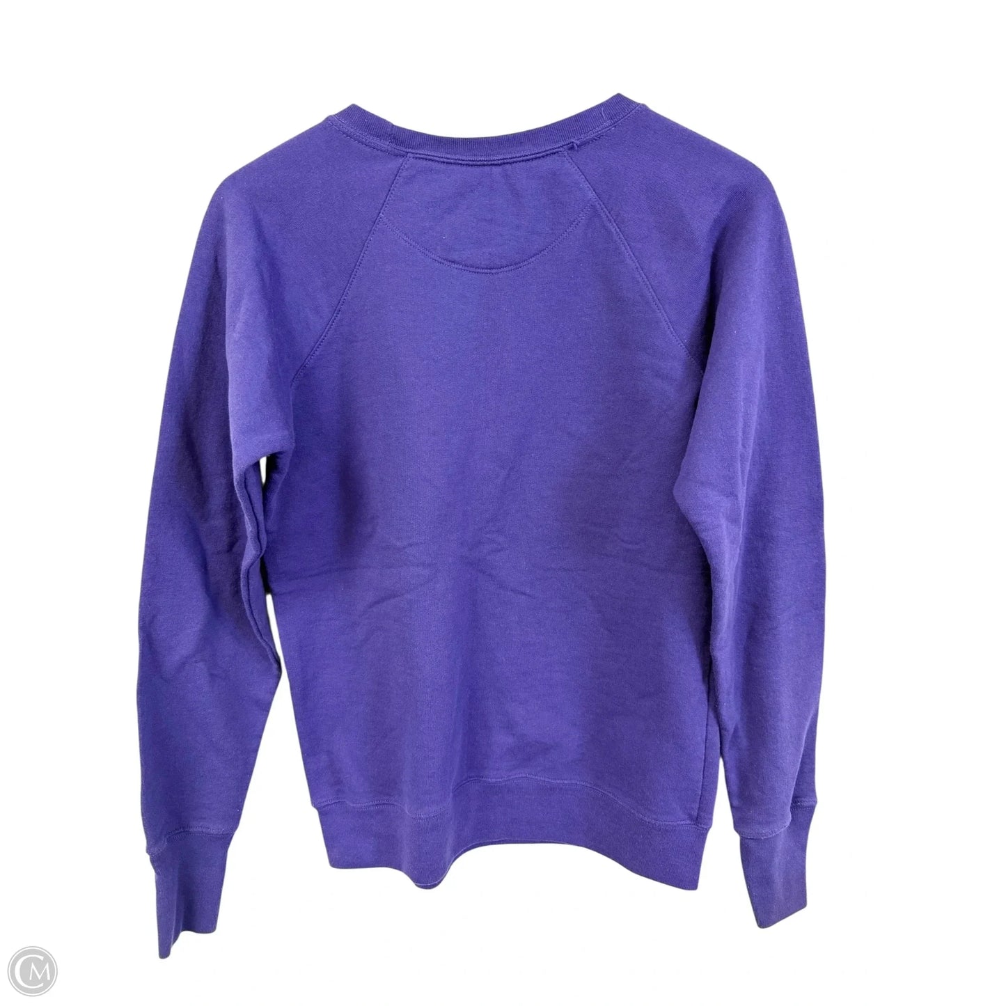 Sweatshirt Crewneck By Champion In Purple, Size: S