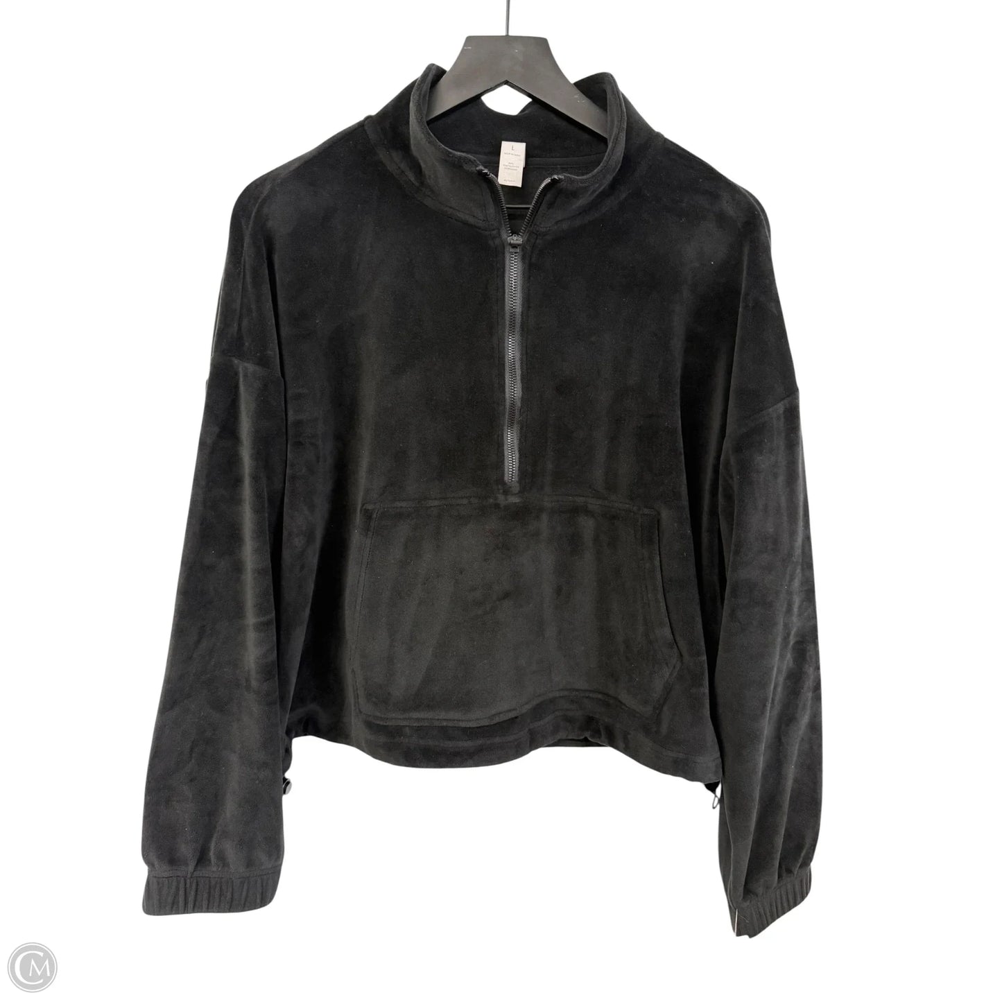 Sweatshirt Crewneck By 90 Degrees By Reflex In Black, Size: L