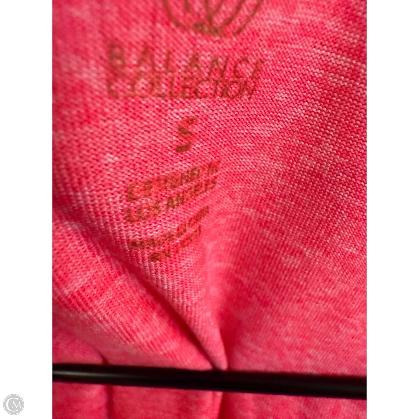 Athletic Tank Top By Balance Collection In Coral, Size: S