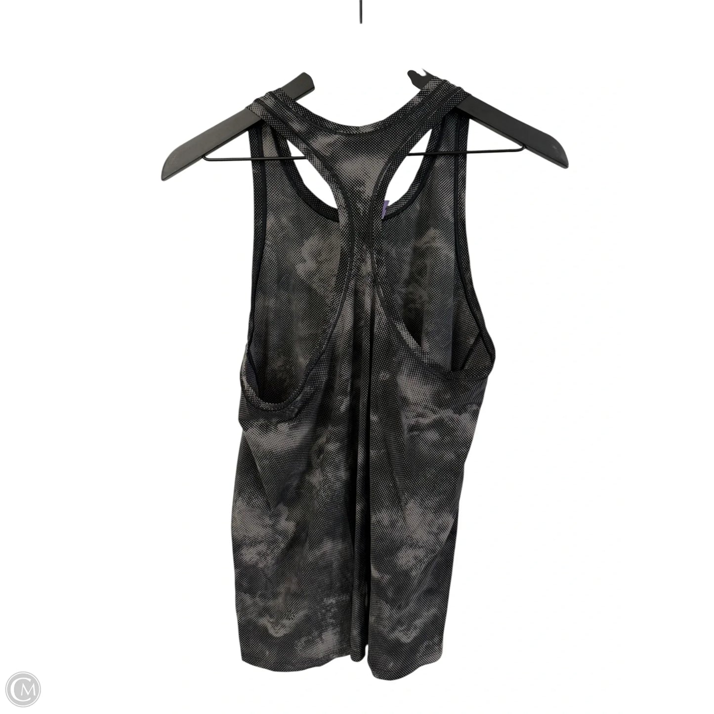 Athletic Tank Top By Athleta In Black & Grey, Size: M