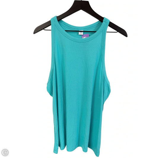 Athletic Tank Top By Old Navy In Aqua, Size: Xl