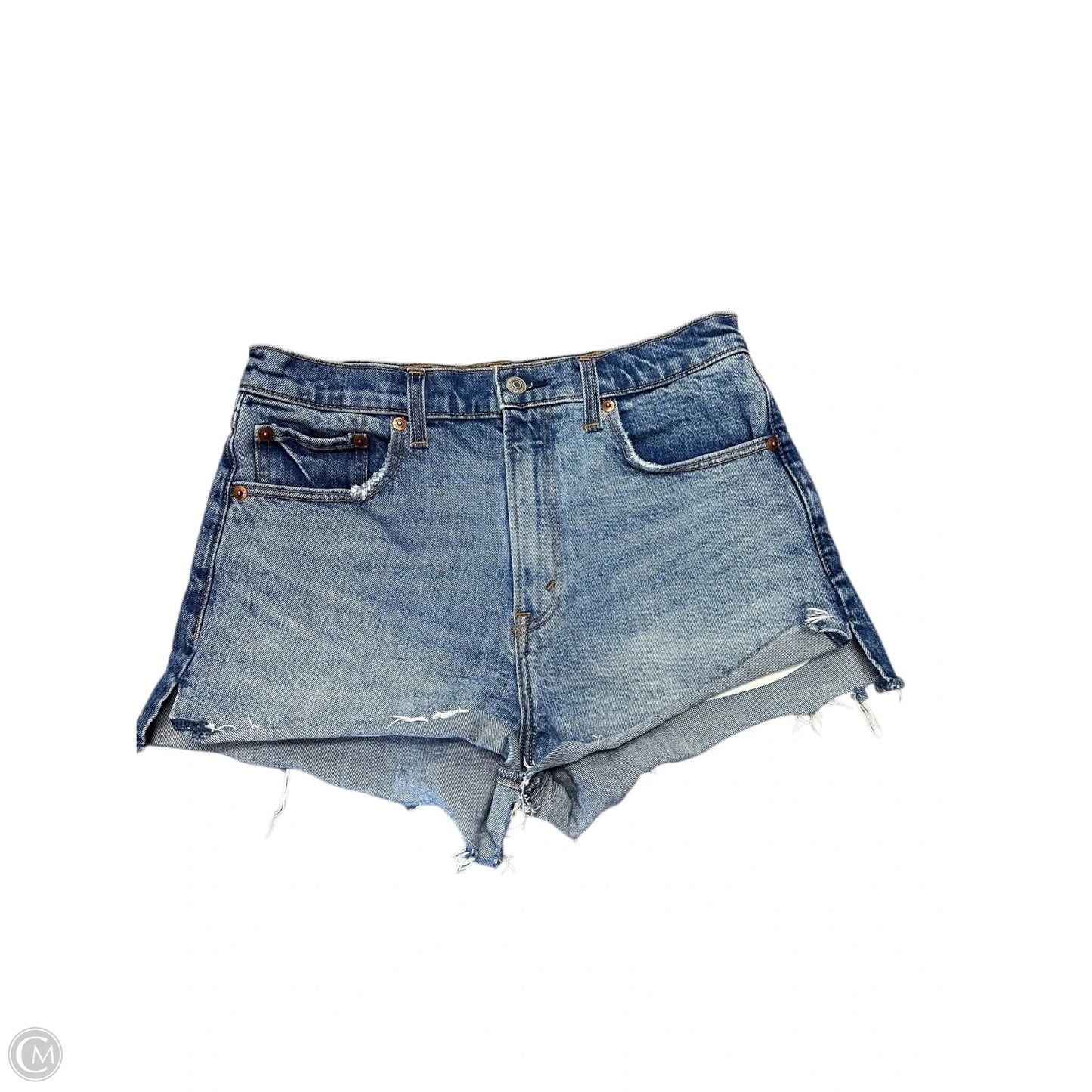 Shorts By Abercrombie And Fitch In Blue Denim, Size: 6