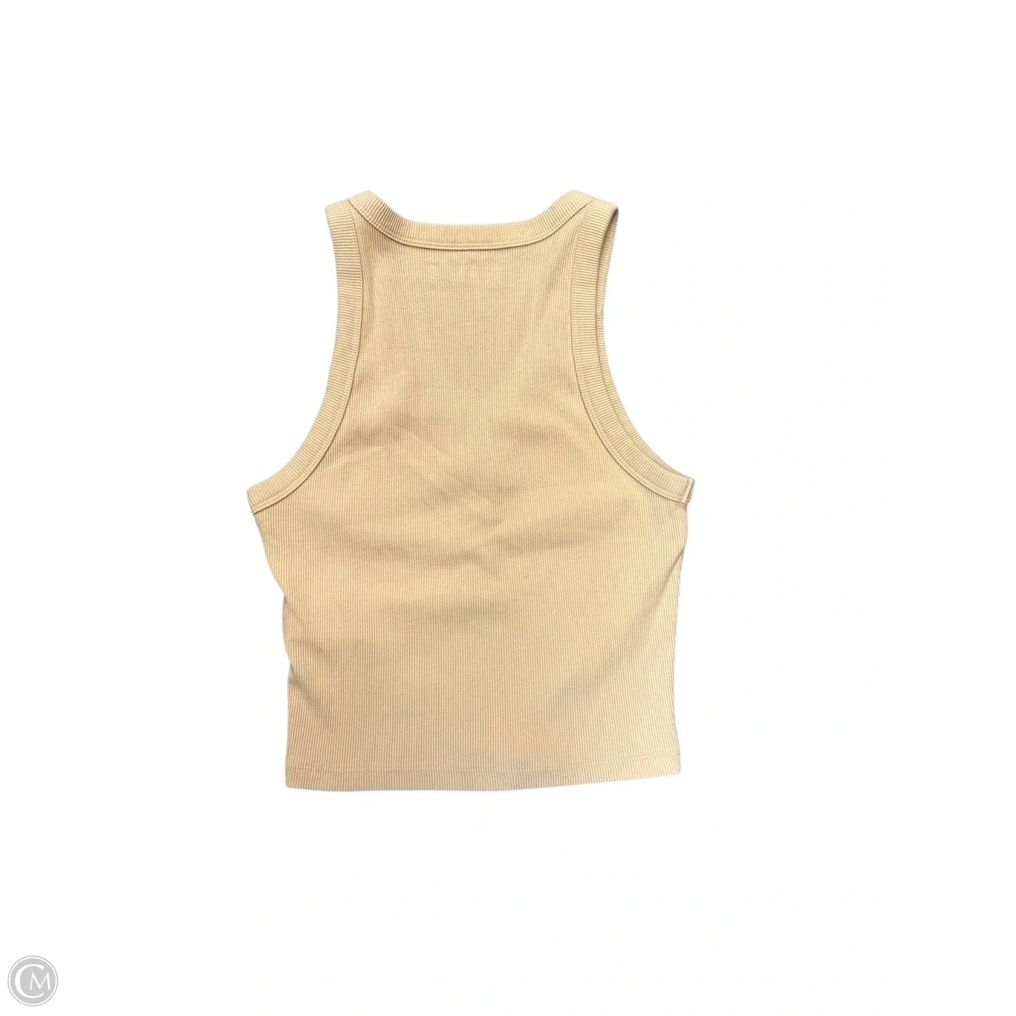 Top Sleeveless By Abercrombie And Fitch In Tan, Size: S