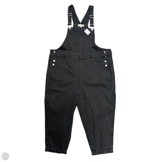 Overalls By Madewell In Black Denim, Size: 18