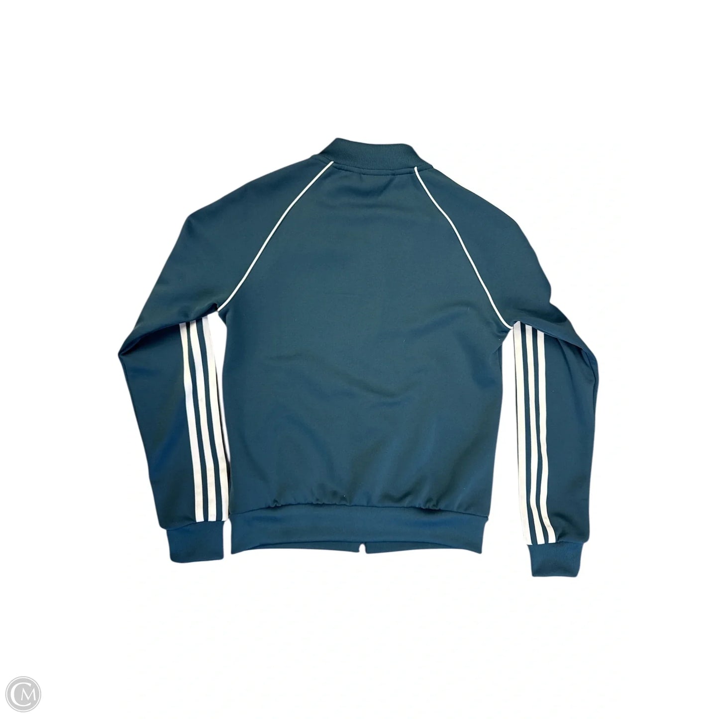 Jacket Other By Adidas In Blue & White, Size: Xs