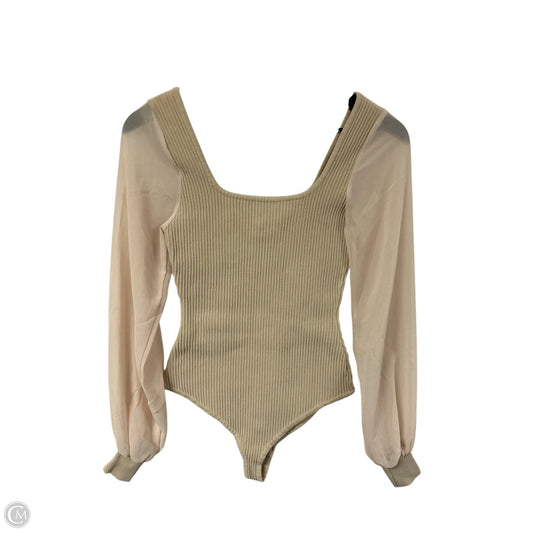 Bodysuit By Debut In Tan, Size: S