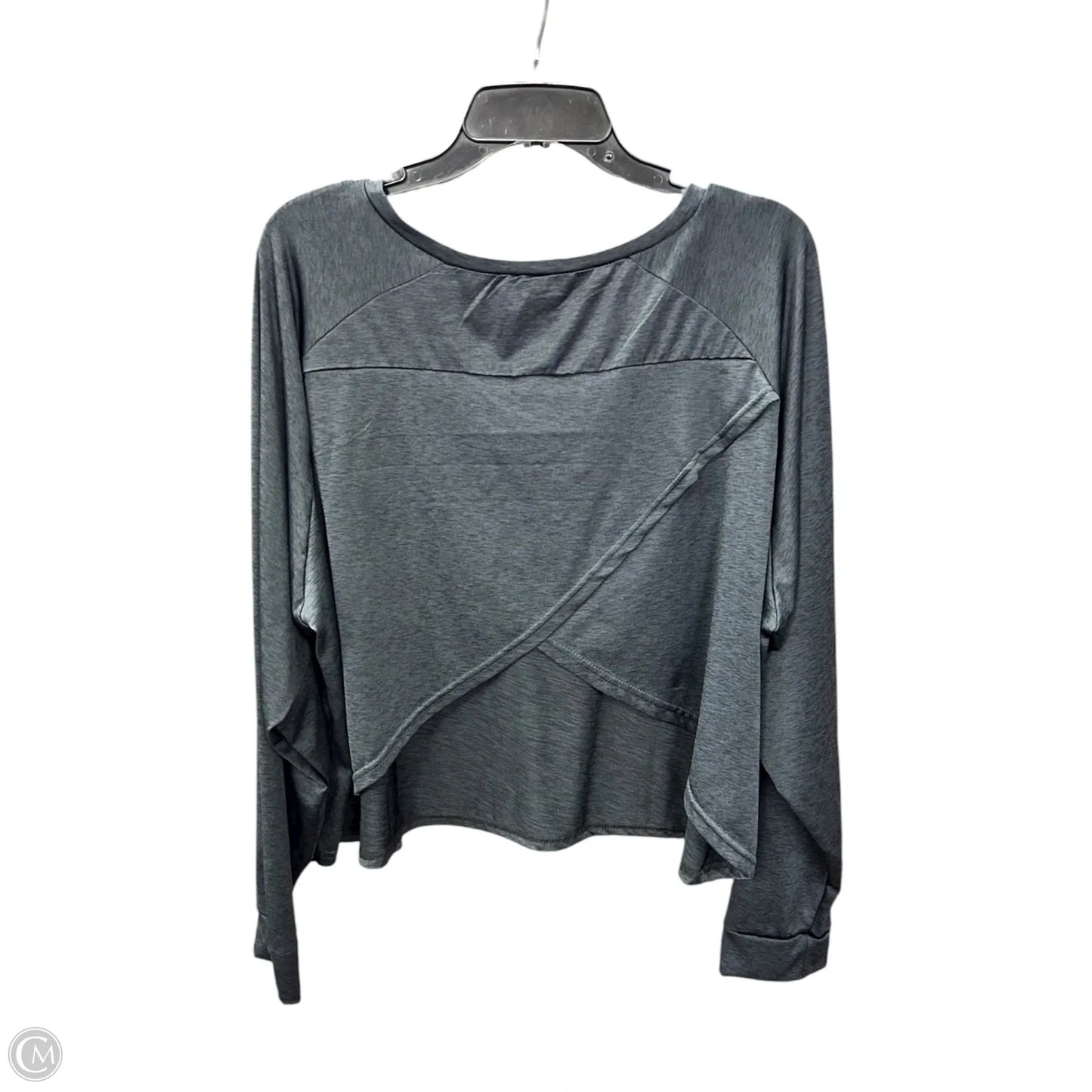 Athletic Top Long Sleeve Crewneck By Clothes Mentor In Black, Size: 3x